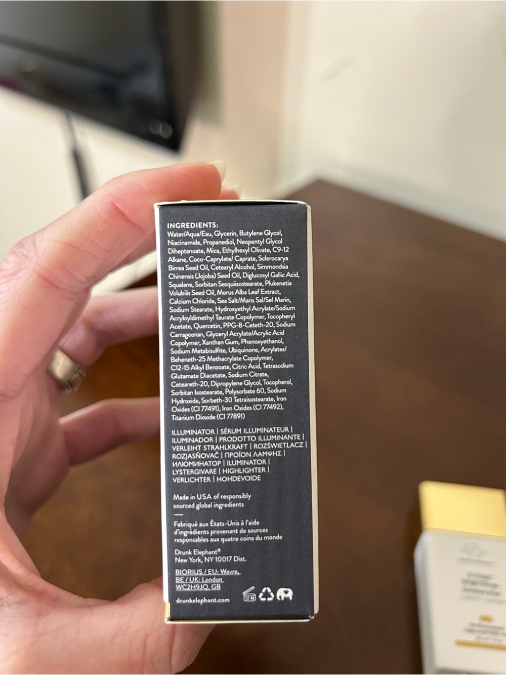 Drunk Elephant B-Goldi Bright Drops with Niacinamide 30 ml MSRP $39 - Picture 3 of 16